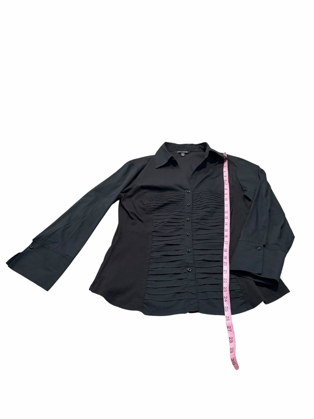 ZAC & RACHEL black button down top - Picture 2 of 6
